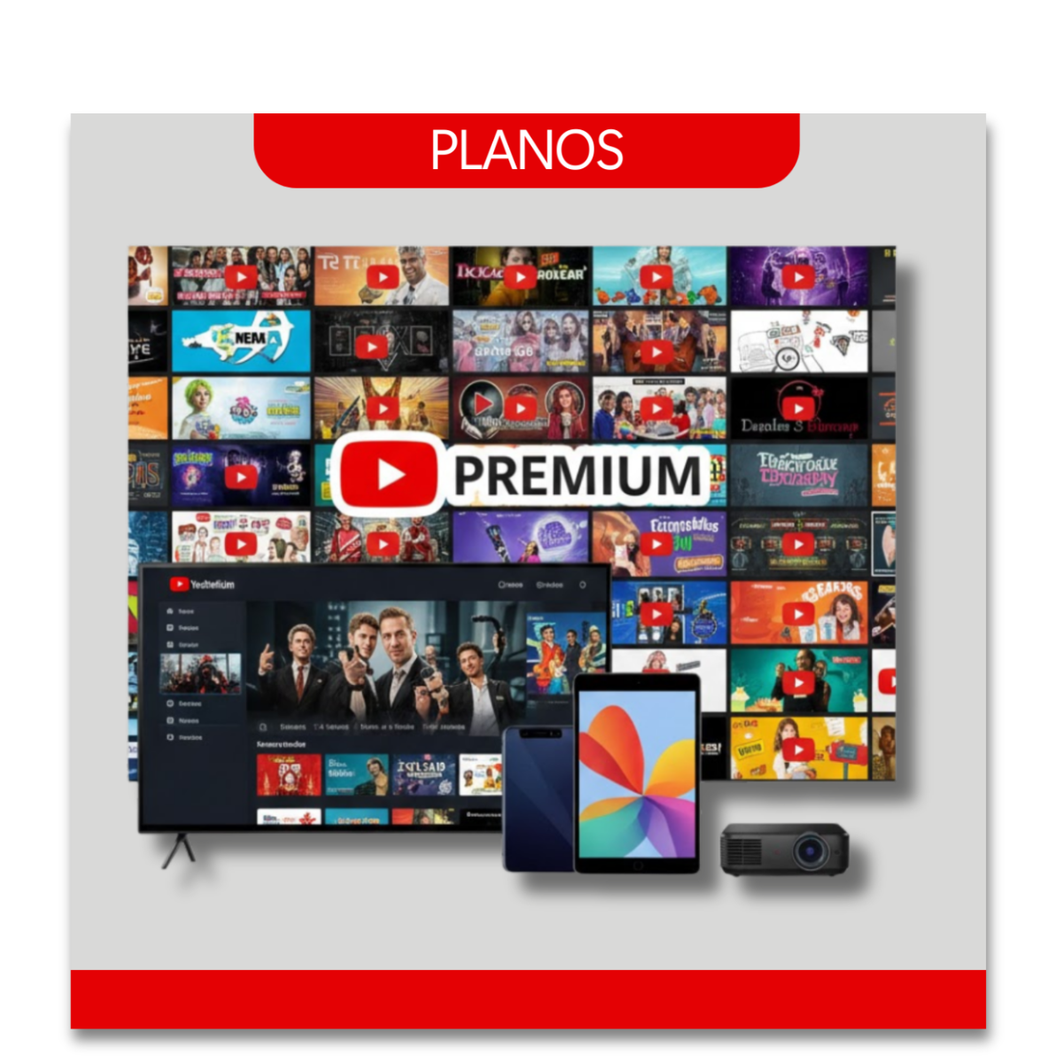 Youtube Premium Vitalício